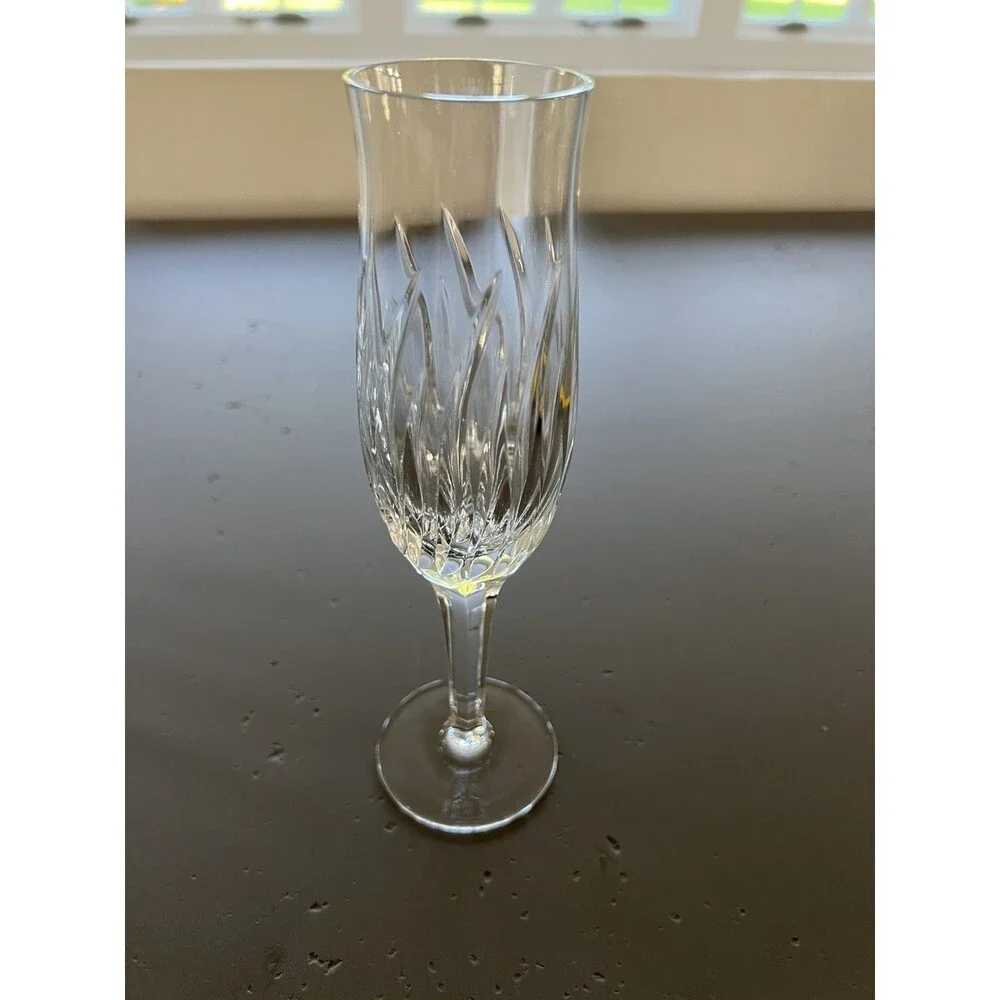 Nachtmann Helena Champagne Flute Crystal Germany - set of 6 very nice condition
